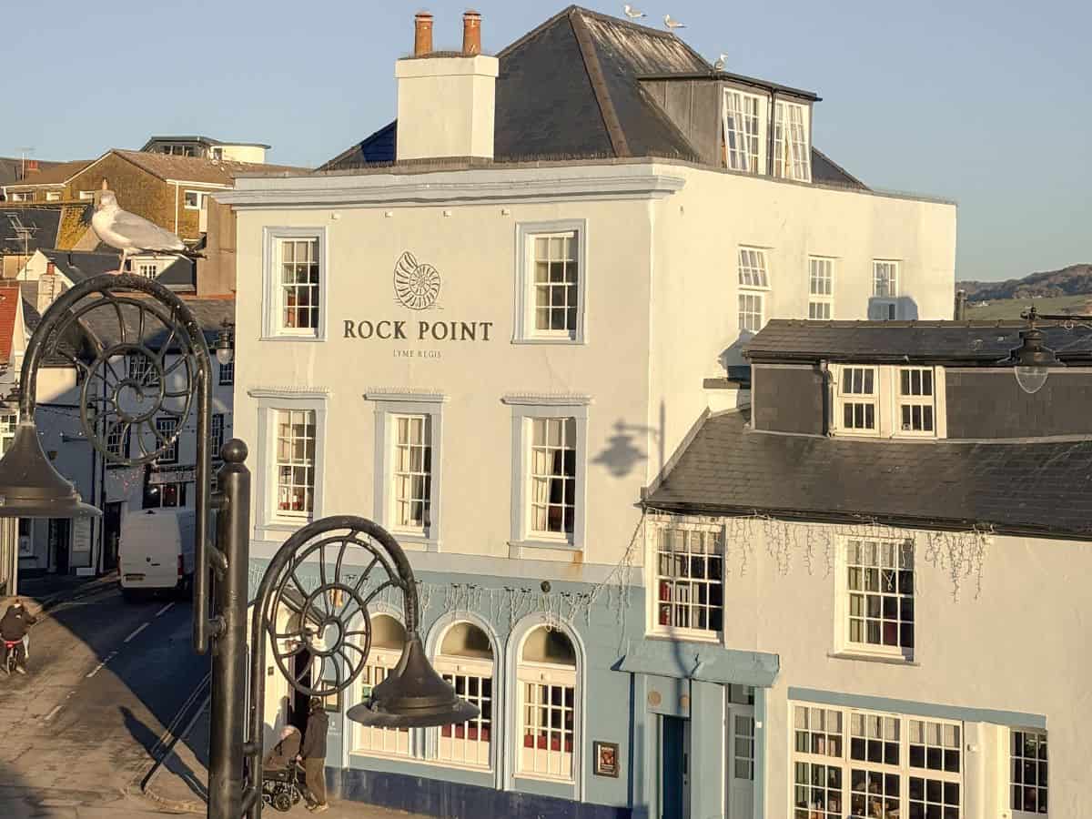 The Rock Point Inn Lyme Regis, a great place to stay for a weekend break 