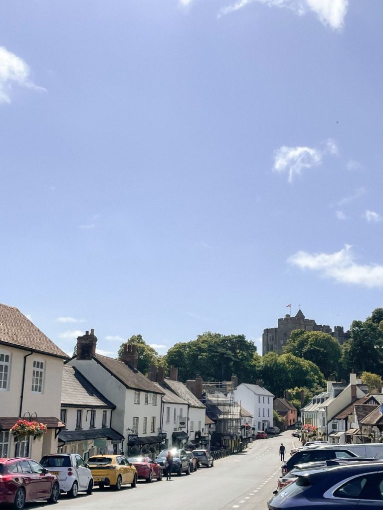Beautiful Dunster Village in Somerset