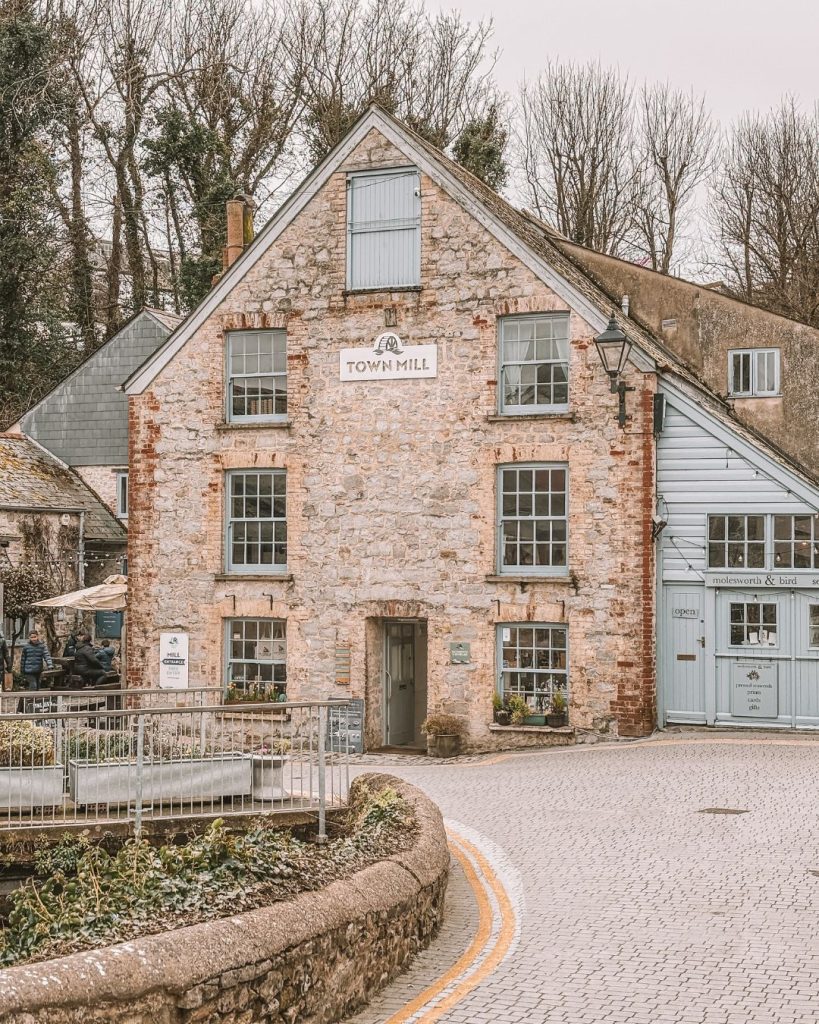 The beautiful Town Mill area at Lyme Regis is Dorset