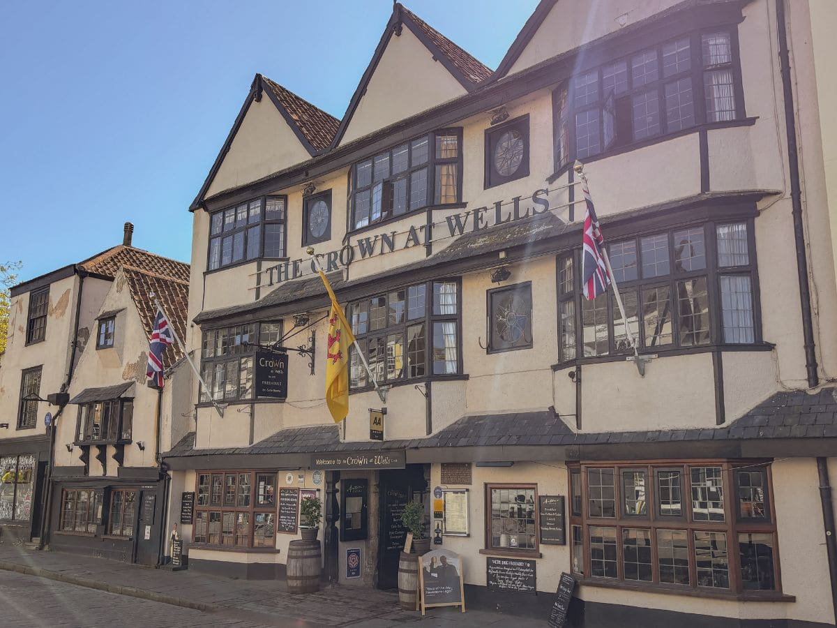 The Crown at Wells - a traditional pub in the heart of Wells