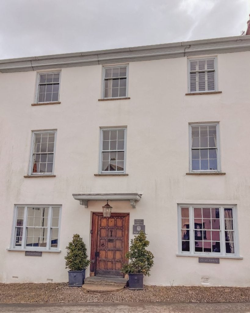 High House in Dunster for group accommodation in Somerset