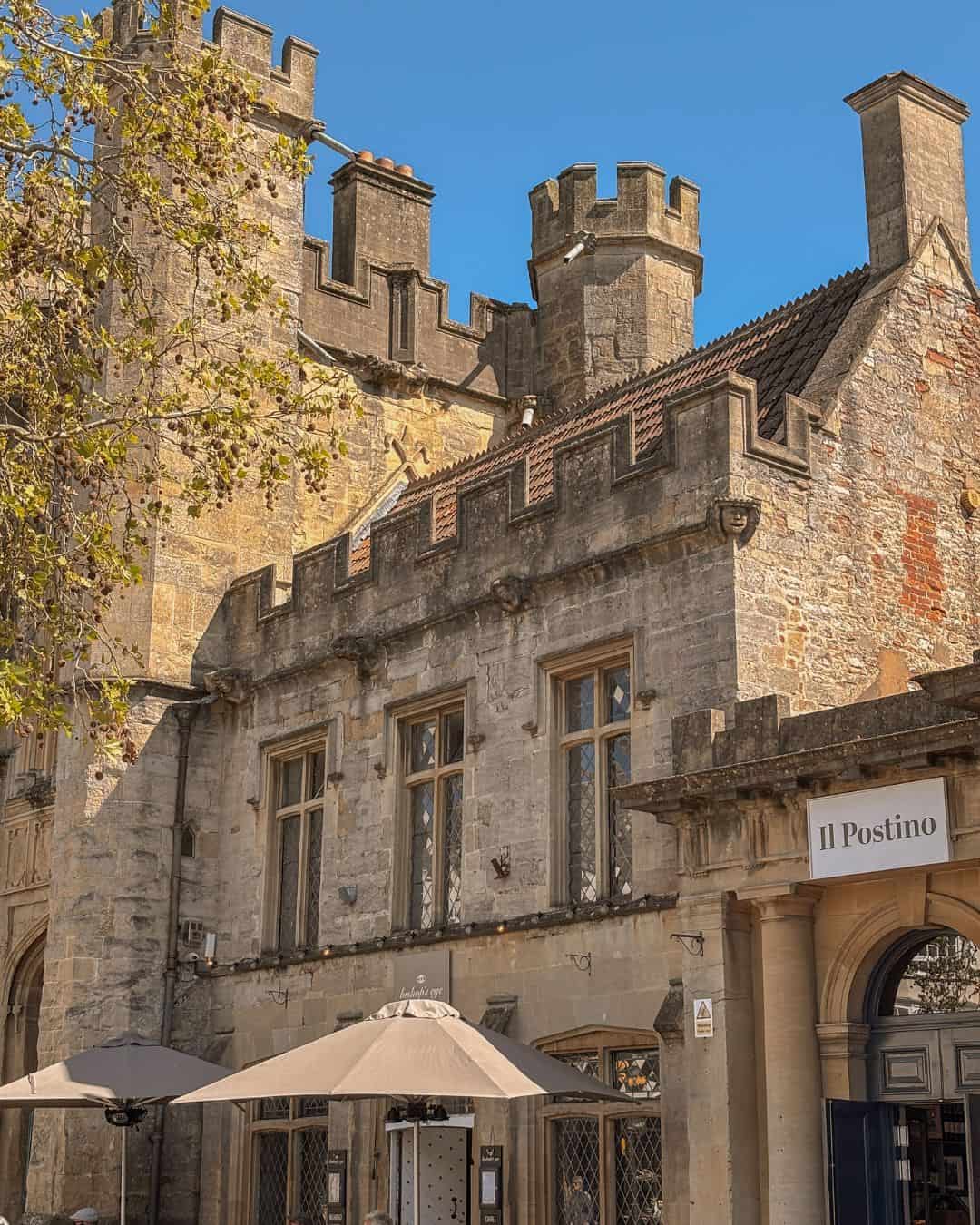 Il Postino Italian restaurant in Market Place, Wells