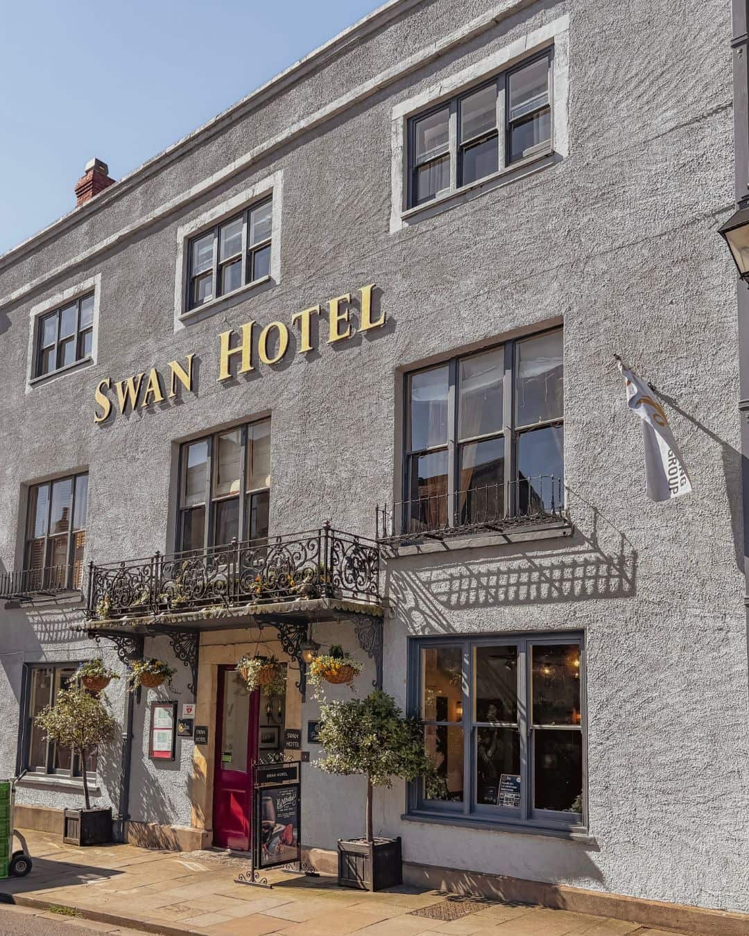 The Swan Hotel in Wells Somerset - perfect central location