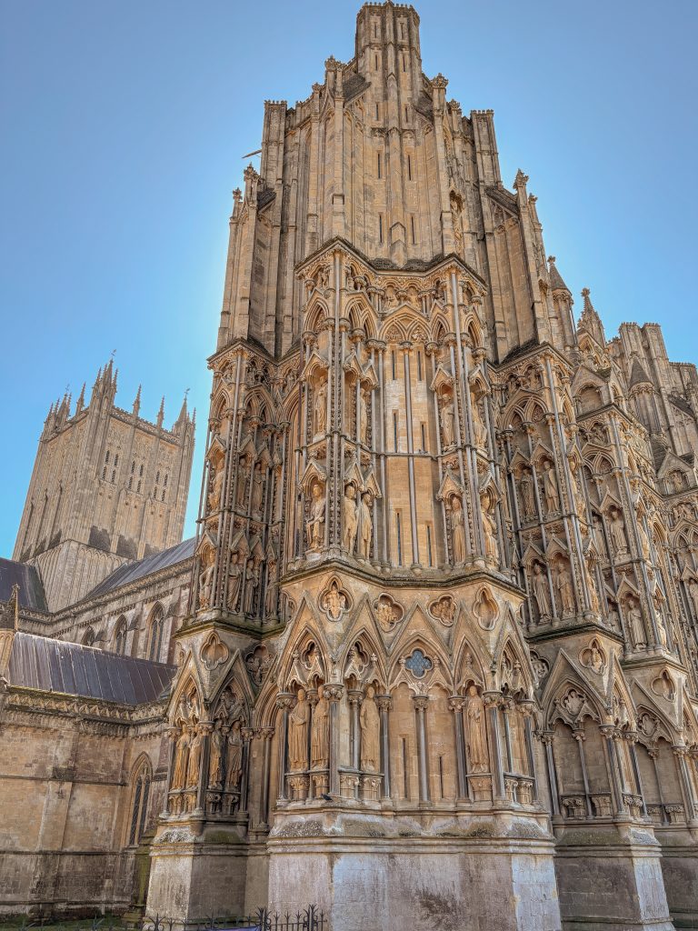 The sculptures on Wells Cathedral, Somerset