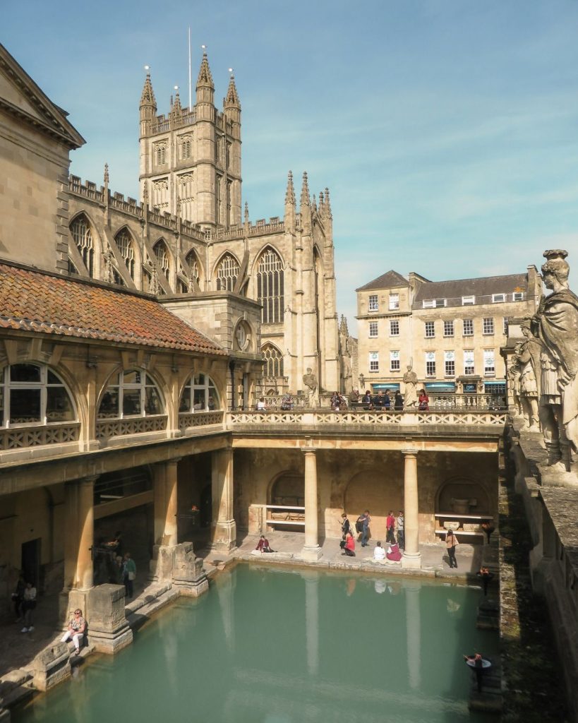 Roman Baths in Bath, Somerset