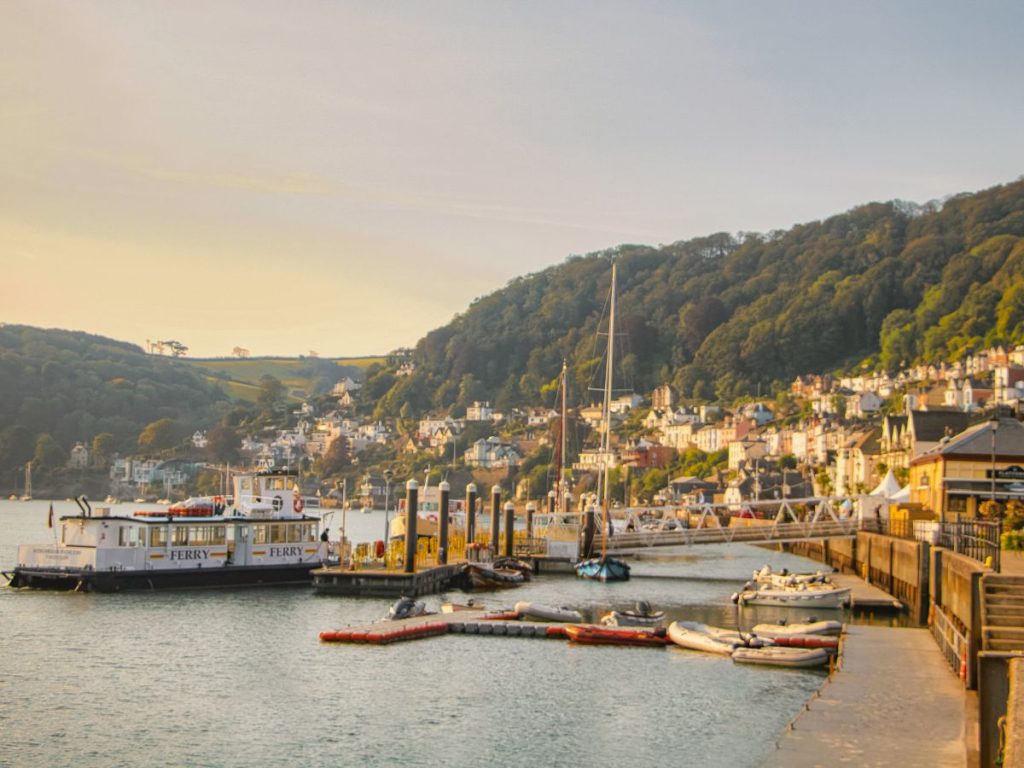 An evening in Dartmouth, Devon